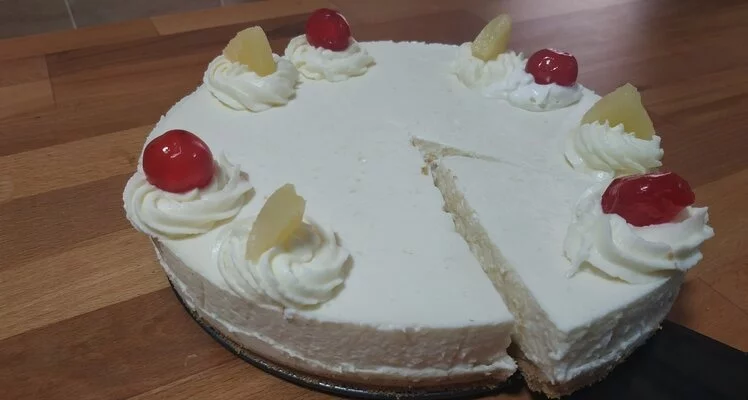 Cómo hacer la tarta de piña fría colada en Mambo