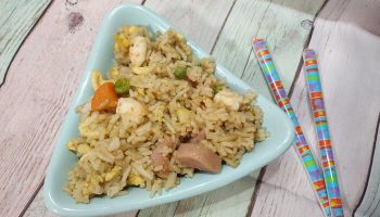 Cómo hacer arroz chino tres delicias en Mambo de Yessica Guerra