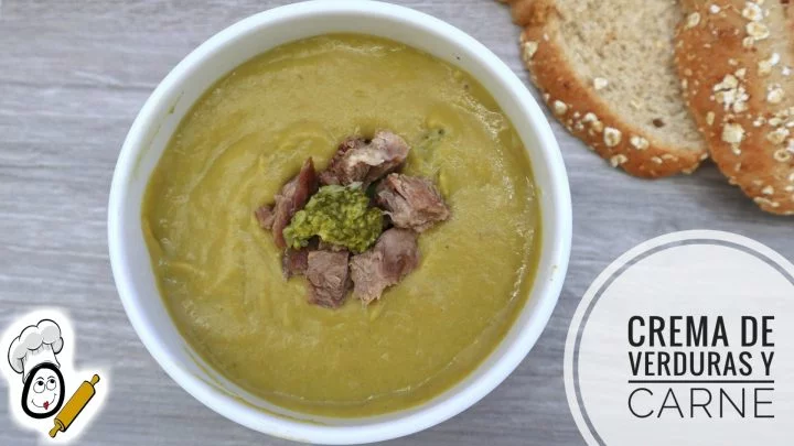 Cómo hacer crema de verduras y ternera con Mambo de Yococino