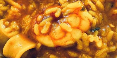 Cómo hacer arroz meloso y calamar en Mambo de MiMambococina