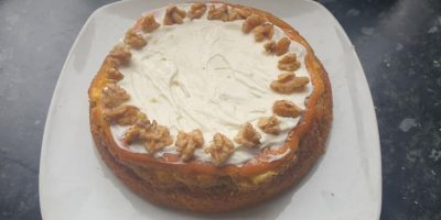 Cómo hacer la receta de tarta de queso y zanahoria en Mambo de Cecotec